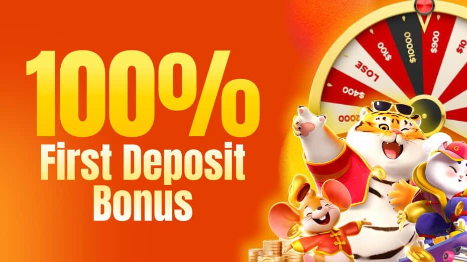 100% First Deposit Bonus